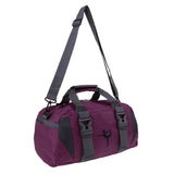 Maxbell Waterproof Yoga Duffel Bag for Ballet Dance Sports Gym Travel Purple   M