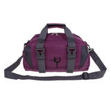 Maxbell Waterproof Yoga Duffel Bag for Ballet Dance Sports Gym Travel Purple   M