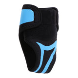 Maxbell Foot Ankle Protector Support Guard Brace Compression Foot Wrap Left Blue