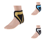 Maxbell Foot Ankle Protector Support Guard Brace Compression Foot Wrap Left Blue