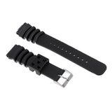 Maxbell Silicone Scuba Diving Diver Sport Watch Band Wrist Bracelet Strap Belt 22mm