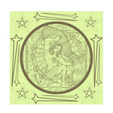 Maxbell Constellation Pattern Luminous Wall Sticker Waterproof Wallpaper Aquarius