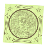 Maxbell Constellation Pattern Luminous Wall Sticker Waterproof Wallpaper Aquarius