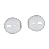 Maxbell Pair Silicone Earbuds Tips Eartips for Apple AirPods iPhone 7 Earphone White