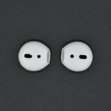 Maxbell Pair Silicone Earbuds Tips Eartips for Apple AirPods iPhone 7 Earphone White