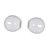 Maxbell Pair Silicone Earbuds Tips Eartips for Apple AirPods iPhone 7 Earphone White