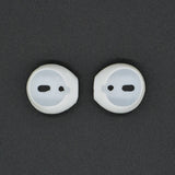Maxbell Pair Silicone Earbuds Tips Eartips for Apple AirPods iPhone 7 Earphone White