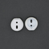 Maxbell Pair Silicone Earbuds Tips Eartips for Apple AirPods iPhone 7 Earphone White