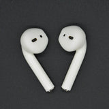 Maxbell Pair Silicone Earbuds Tips Eartips for Apple AirPods iPhone 7 Earphone White