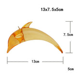 Maxbell Wall Art Hanging Decor Resin Dolphin Pendant Wall Ceiling Decor Yellow S