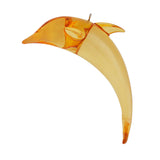 Maxbell Wall Art Hanging Decor Resin Dolphin Pendant Wall Ceiling Decor Yellow S