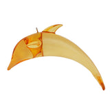 Maxbell Wall Art Hanging Decor Resin Dolphin Pendant Wall Ceiling Decor Yellow S