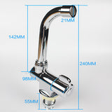 Maxbell 360 Degree Rotating S.S. Cold Water Faucet Tap for Boat RV Caravan Motorhome