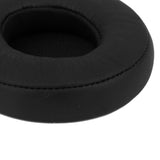 Maxbell 1 Pair Protein Leather Replacement Ear Pads for Monster Beats SOLO 2.0 Black