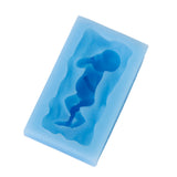 Maxbell Sleeping Baby Shape Silicone Clay Mold Mould For Fondant Cake Decorating