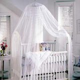 Maxbell Baby Mosquito Net Baby Toddler Bed Crib Canopy Netting White