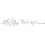 Maxbell Bridal Bridesmaid Wedding Pearl Diamante Butterfly Love Flower Headband Tiara