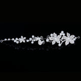Maxbell Bridal Bridesmaid Wedding Pearl Diamante Butterfly Love Flower Headband Tiara