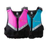 Maxbell Kids Child Life Jacket Drifting Swimming Buoyancy Float Aid Foam Vest Pink