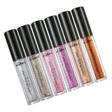 Maxbell 6pcs Liquid Diamond Glitter Eyeshadow Face Body Nail Pigment Shimmer Makeup #A