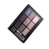 Maxbell 9 Colors Eyeshadow Palette Set Makeup Eye Shadow Shimmer Matte Pigments 1#