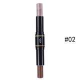 Maxbell Double-Ended Highlighter Bronzer Stick Contour Concealer Shadow Comestic #02