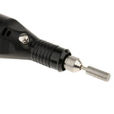 Maxbell Protable Mini Electric File Nail Drill Manicure Machine Kit EU Plug Black