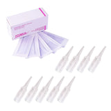 Maxbell 100Piece 1R Tattoo Needles Permanent Makeup Machine Pen + 100Pieces 1R Tips