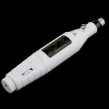 Maxbell Protable Mini Electric File Nail Drill Manicure Machine Kit EU Plug White