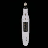 Maxbell Protable Mini Electric File Nail Drill Manicure Machine Kit EU Plug White