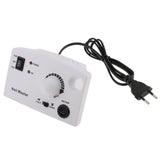 Maxbell Manicure Pedicure Electric Drill File Nail Art Machine Kit EU Plug White