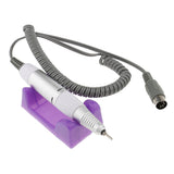 Maxbell Manicure Pedicure Electric Drill File Nail Art Machine Kit EU Plug White