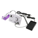 Maxbell Manicure Pedicure Electric Drill File Nail Art Machine Kit EU Plug White