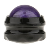 Maxbell Massage Roller Ball Massager Foot Neck Back Stress Release Purple+Black