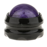 Maxbell Massage Roller Ball Massager Foot Neck Back Stress Release Purple+Black