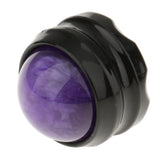 Maxbell Massage Roller Ball Massager Foot Neck Back Stress Release Purple+Black