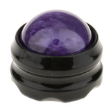 Maxbell Massage Roller Ball Massager Foot Neck Back Stress Release Purple+Black