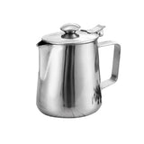 Maxbell Stainless Steel Coffee Pitcher Craft Latte Milk Frothing Jug with Lid 1.5L