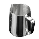 Maxbell 350ML Stainless Steel Coffee Milk Frothing Jug Garland Cup with Scale Cup