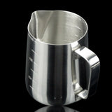 Maxbell 350ML Stainless Steel Coffee Milk Frothing Jug Garland Cup with Scale Cup