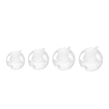 Maxbell 10pcs Clear Plastic Ball DIY Christmas Tree Hanging Bauble Decoration 70mm