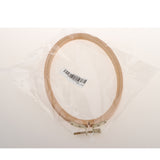 Maxbell Oval Shapes Wooden Embroidery Hoop Frame for Tapestry Cross-stitch 22x15cm