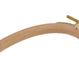 Maxbell Oval Shapes Wooden Embroidery Hoop Frame for Tapestry Cross-stitch 22x15cm