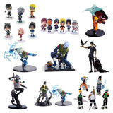 Maxbell Pack of 6pcs Anime Naruto 7cm PVC Action Figures #A