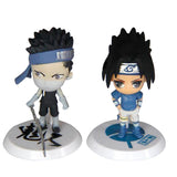 Maxbell Pack of 6pcs Anime Naruto 7cm PVC Action Figures #A