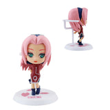 Maxbell Pack of 6pcs Anime Naruto 7cm PVC Action Figures #A