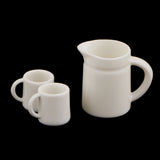 Maxbell 1:12 Dolls House Miniature Cups & Pot Set