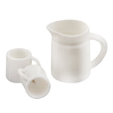 Maxbell 1:12 Dolls House Miniature Cups & Pot Set