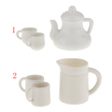 Maxbell 1:12 Dolls House Miniature Cups & Pot Set