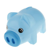 Maxbell Blue Plastic Animal Piggy Bank Saving Cash Coin Money Box Children Kids Gift